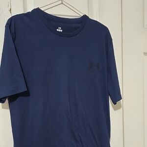 Under Armour Men's Dark Blue Short Sleeve Tee